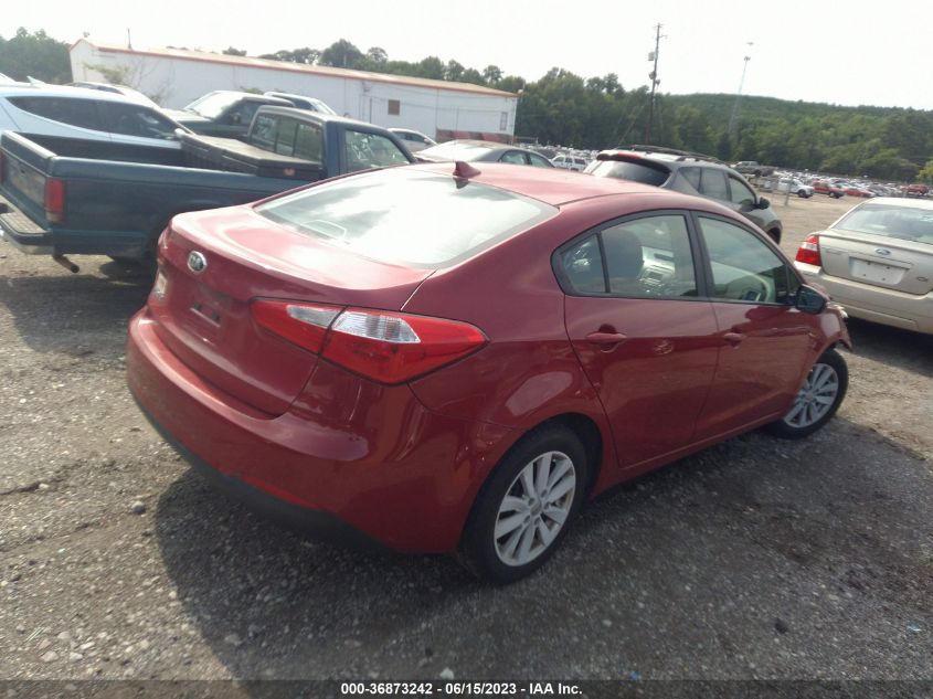 2014 KIA FORTE LX - KNAFX4A63E5218134