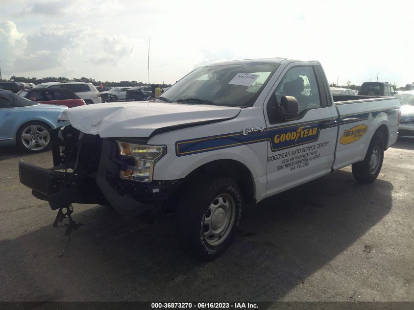 2015 FORD F-150 XL/XLT - 1FTMF1C83FKD05996