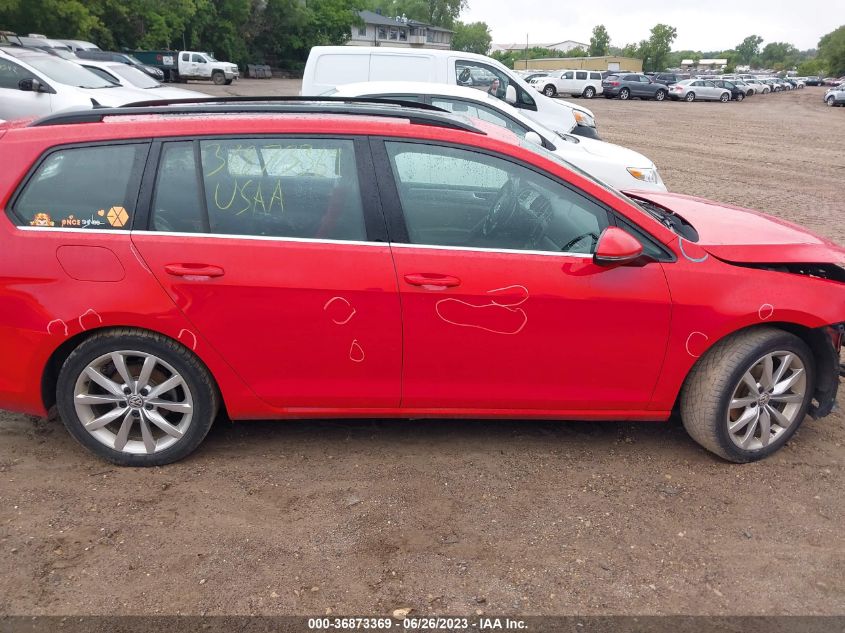 2015 VOLKSWAGEN GOLF SPORTWAGEN TSI SE 3VWC17AU8FM519434