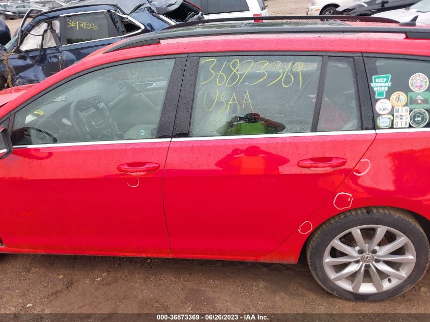 2015 VOLKSWAGEN GOLF SPORTWAGEN TSI SE 3VWC17AU8FM519434