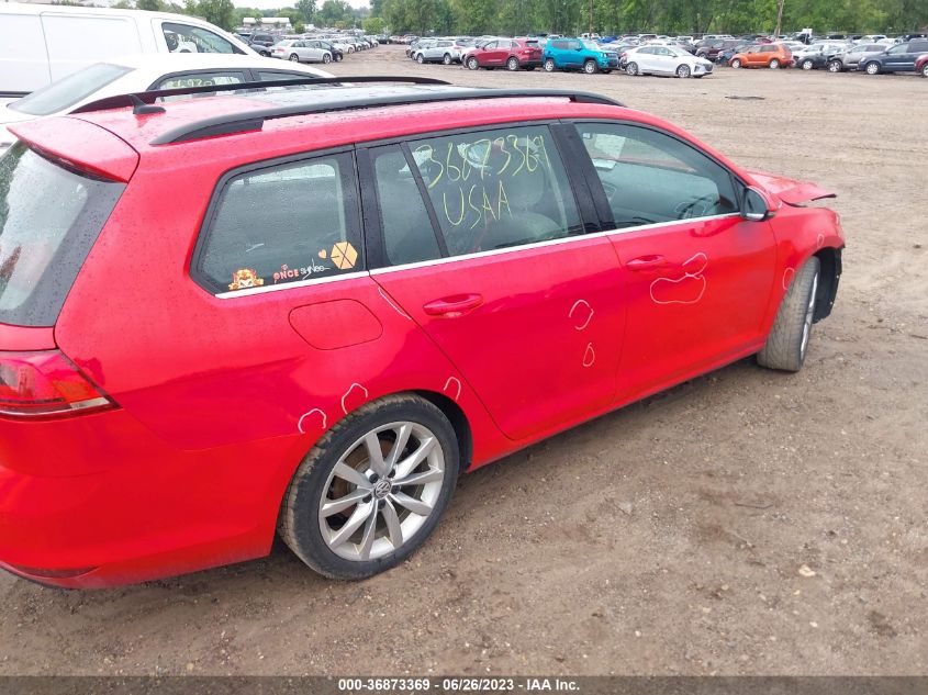 2015 VOLKSWAGEN GOLF SPORTWAGEN TSI SE 3VWC17AU8FM519434