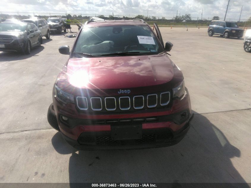 2022 JEEP COMPASS LATITUDE - 3C4NJDBB2NT208349