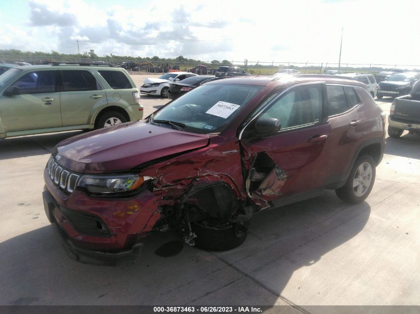 2022 JEEP COMPASS LATITUDE - 3C4NJDBB2NT208349