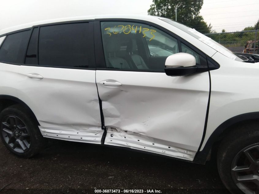 2022 HONDA PASSPORT EX-L - 5FNYF8H5XNB005263