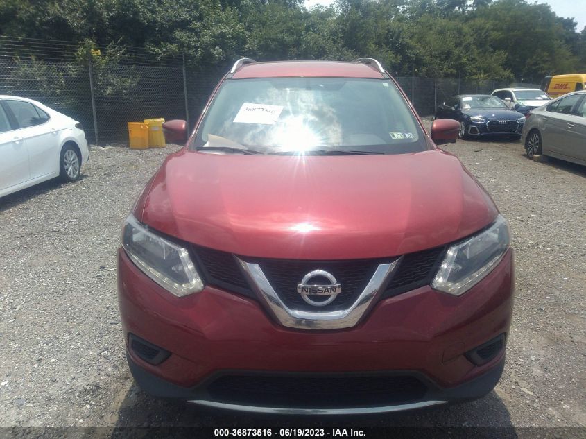 2016 NISSAN ROGUE S/SL/SV - KNMAT2MV6GP703424