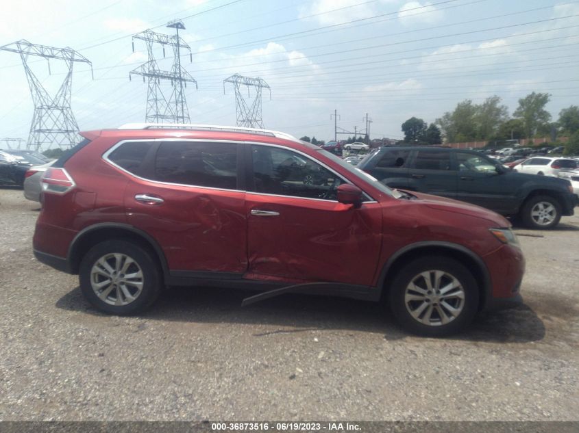 2016 NISSAN ROGUE S/SL/SV - KNMAT2MV6GP703424