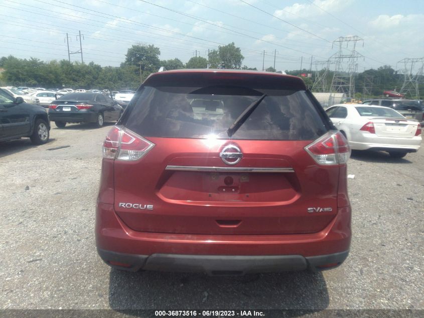 2016 NISSAN ROGUE S/SL/SV - KNMAT2MV6GP703424
