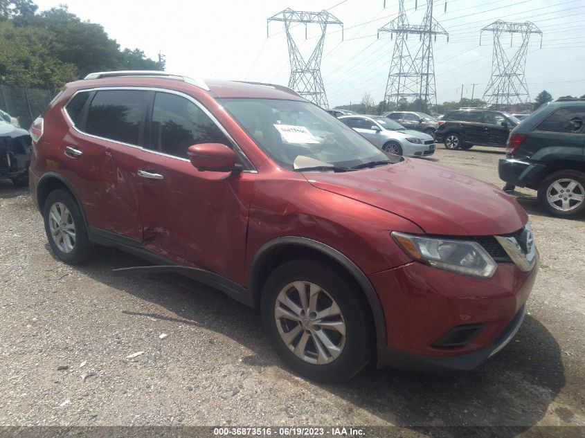 2016 NISSAN ROGUE S/SL/SV - KNMAT2MV6GP703424