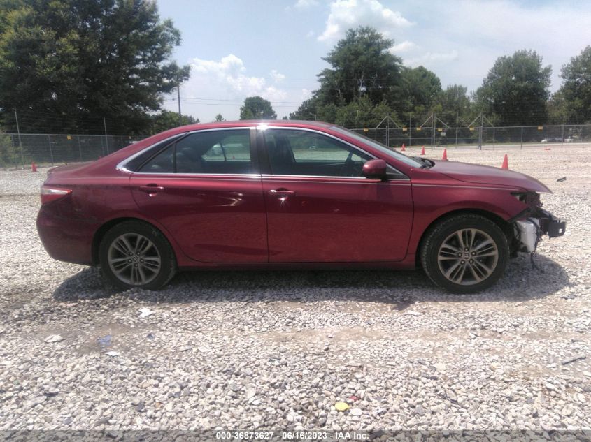 2015 TOYOTA CAMRY XLE/SE/LE/XSE - 4T1BF1FK9FU951011