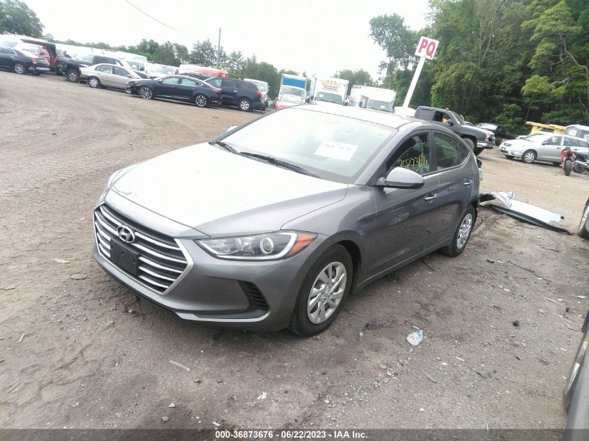 2018 HYUNDAI ELANTRA SE - 5NPD74LFXJH273908