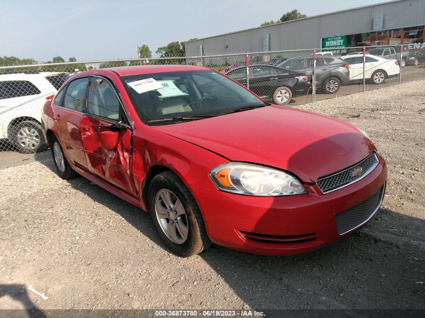 2013 CHEVROLET IMPALA LS - 2G1WF5E34D1197105