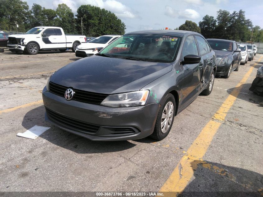 2014 VOLKSWAGEN JETTA SEDAN S - 3VW2K7AJ0EM302084