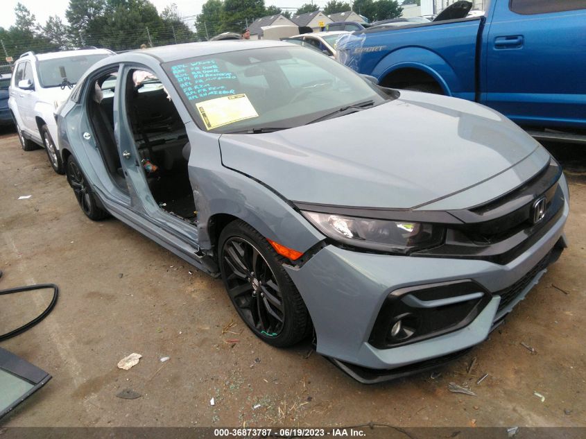 2020 HONDA CIVIC HATCHBACK SPORT - SHHFK7H42LU200175