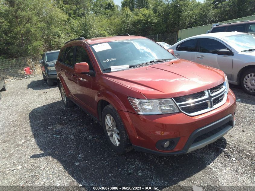 2014 DODGE JOURNEY SXT - 3C4PDCBG7ET102680