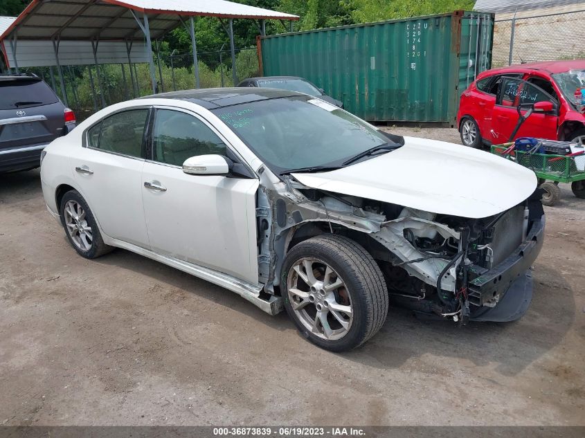 2013 NISSAN MAXIMA S/SV - 1N4AA5APXDC837648
