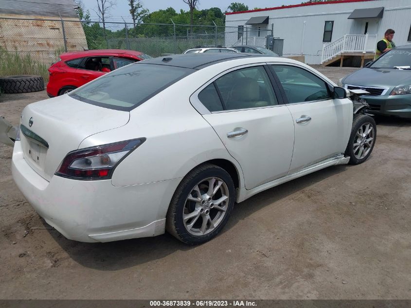 2013 NISSAN MAXIMA S/SV - 1N4AA5APXDC837648