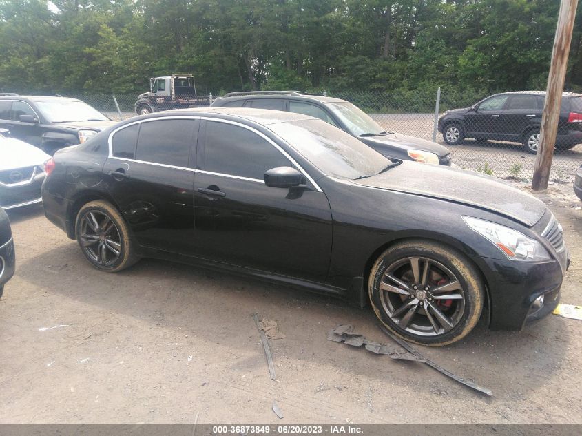 2013 INFINITI G37 SEDAN X - JN1CV6AR4DM758973