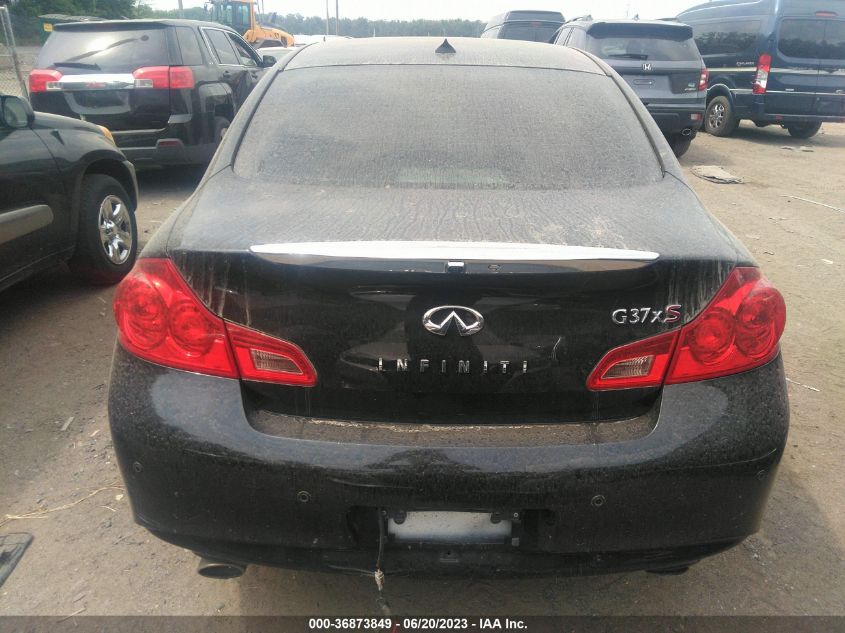 2013 INFINITI G37 SEDAN X - JN1CV6AR4DM758973