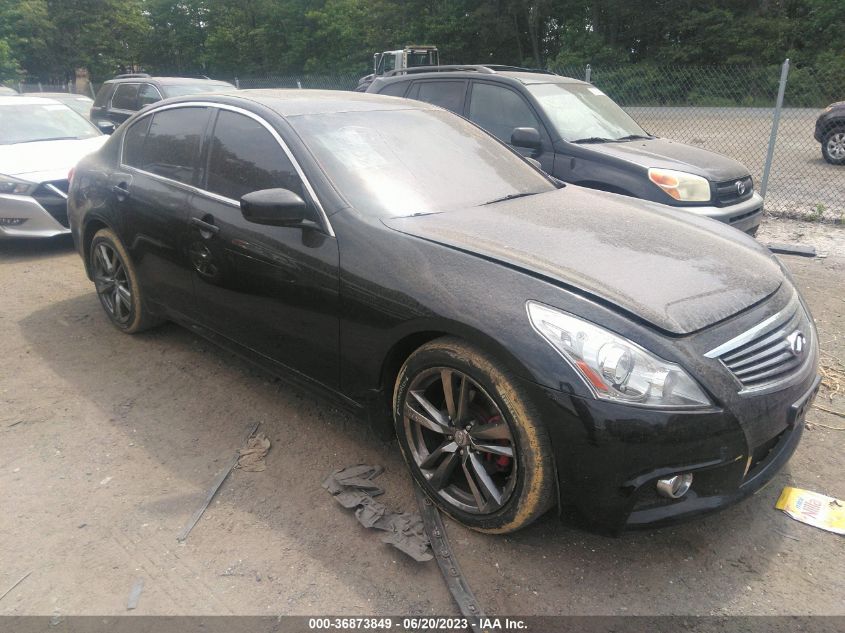 2013 INFINITI G37 SEDAN X - JN1CV6AR4DM758973