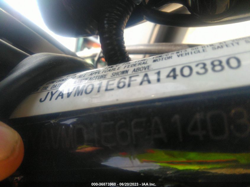 2015 YAMAHA XVS650 - JYAVM01E6FA140380