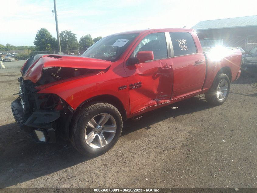 2016 RAM 1500 SPORT - 1C6RR7MT2GS260271