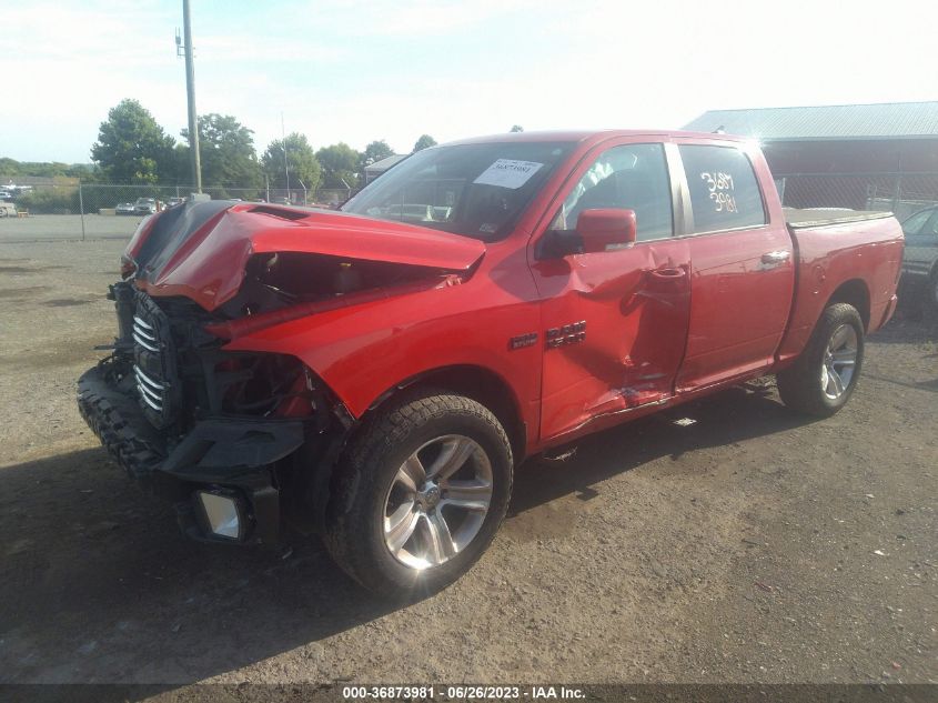 2016 RAM 1500 SPORT - 1C6RR7MT2GS260271