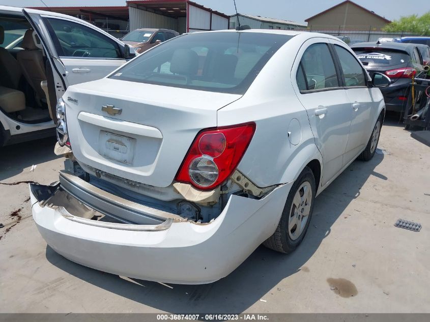 2016 CHEVROLET SONIC LS - 1G1JA5SH6G4110550