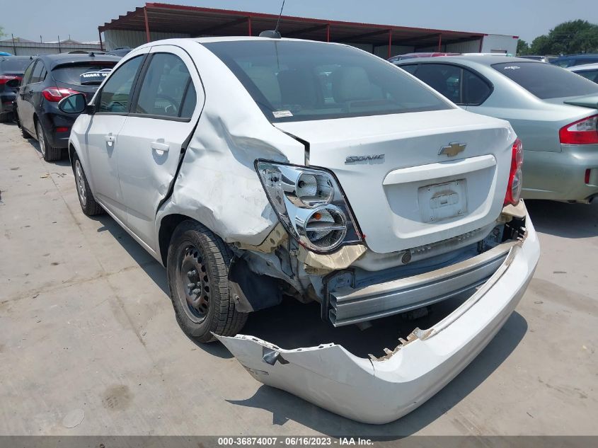 2016 CHEVROLET SONIC LS - 1G1JA5SH6G4110550