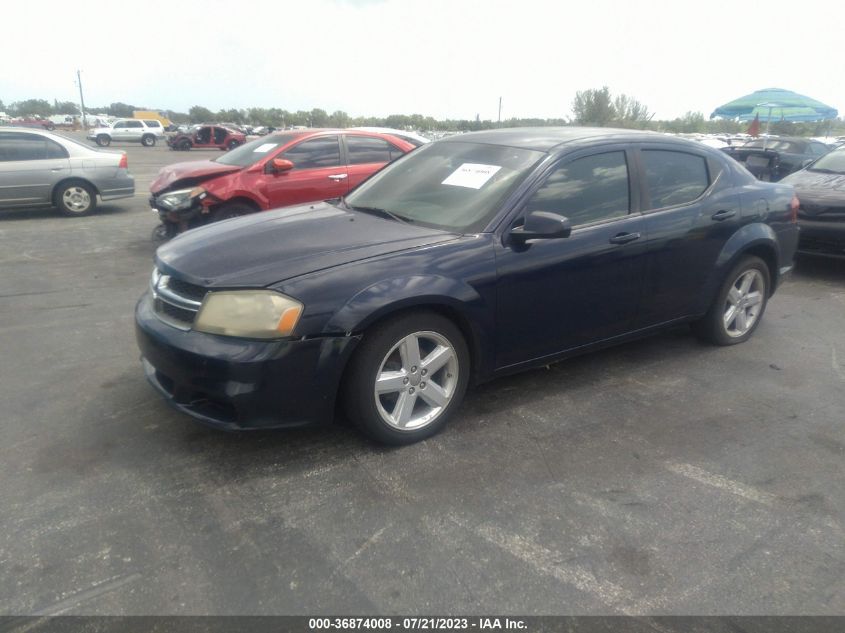 2013 DODGE AVENGER SE - 1C3CDZAB4DN662117