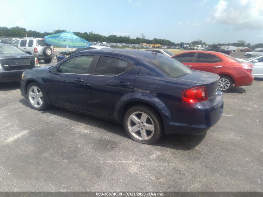 2013 DODGE AVENGER SE - 1C3CDZAB4DN662117