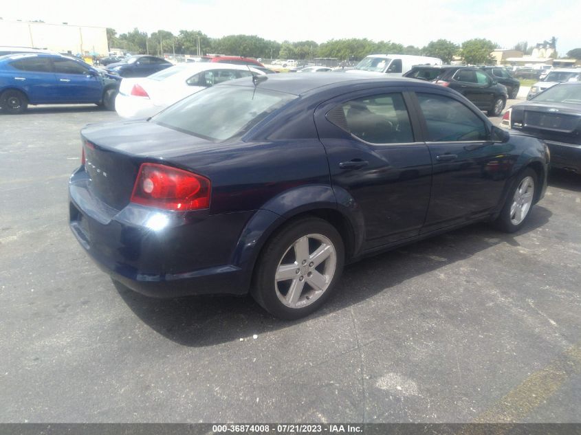 2013 DODGE AVENGER SE - 1C3CDZAB4DN662117