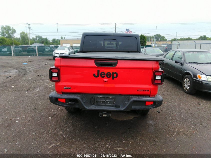 2020 JEEP GLADIATOR SPORT S - 1C6HJTAG7LL157497