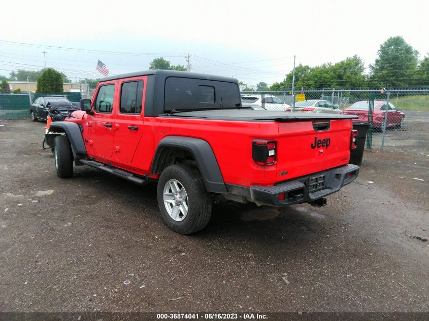 2020 JEEP GLADIATOR SPORT S - 1C6HJTAG7LL157497