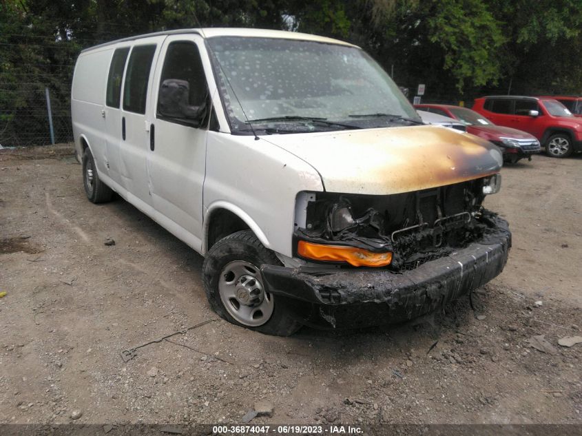 2013 CHEVROLET EXPRESS CARGO VAN - 1GCWGGCG0D1130318