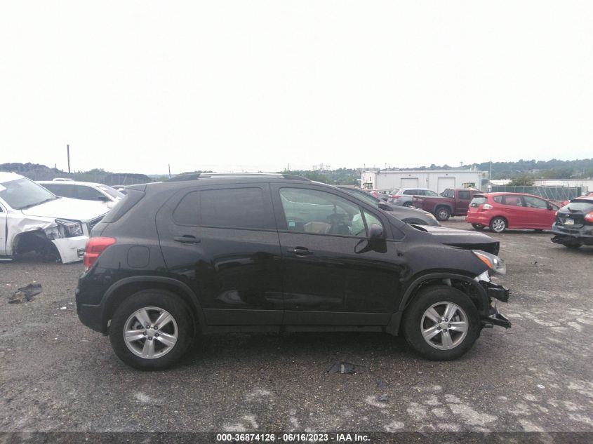 2022 CHEVROLET TRAX LT - KL7CJPSM0NB508335