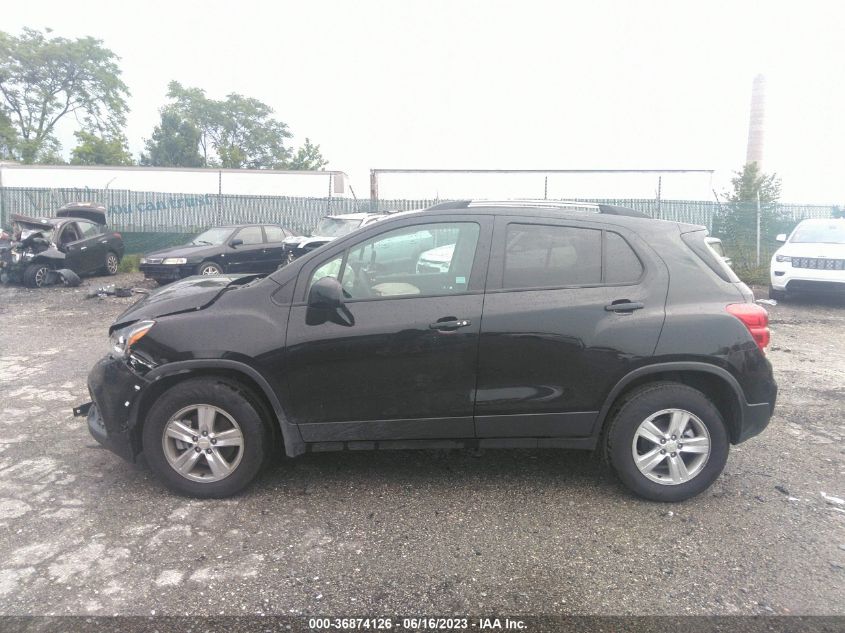 2022 CHEVROLET TRAX LT - KL7CJPSM0NB508335