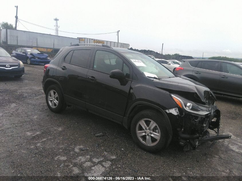 2022 CHEVROLET TRAX LT - KL7CJPSM0NB508335