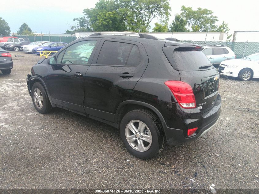 2022 CHEVROLET TRAX LT - KL7CJPSM0NB508335