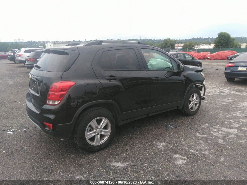 2022 CHEVROLET TRAX LT - KL7CJPSM0NB508335