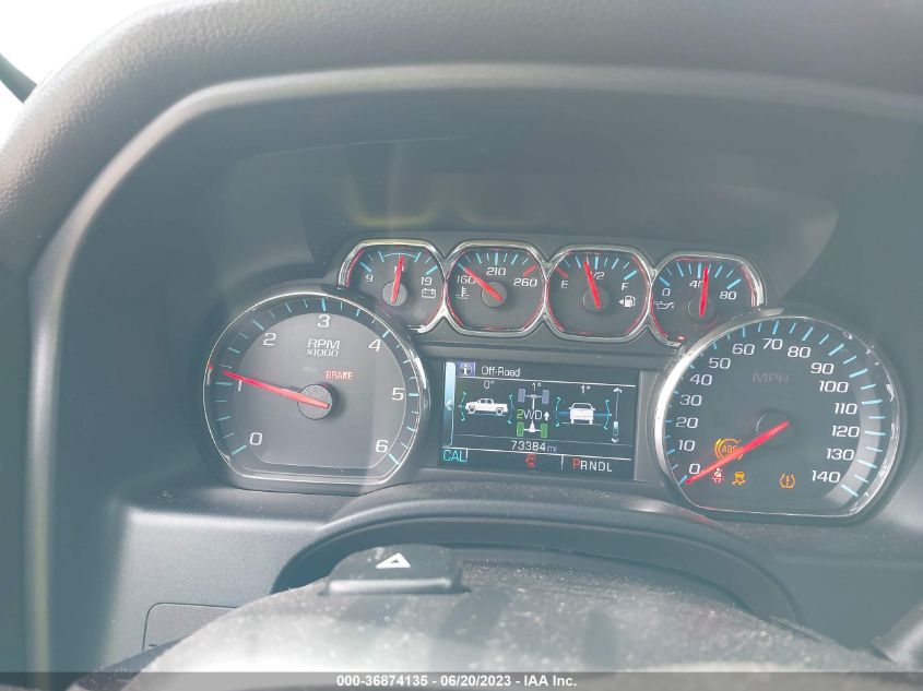 2017 CHEVROLET SILVERADO 1500 HIGH COUNTRY - 3GCUKTEJ8HG387841