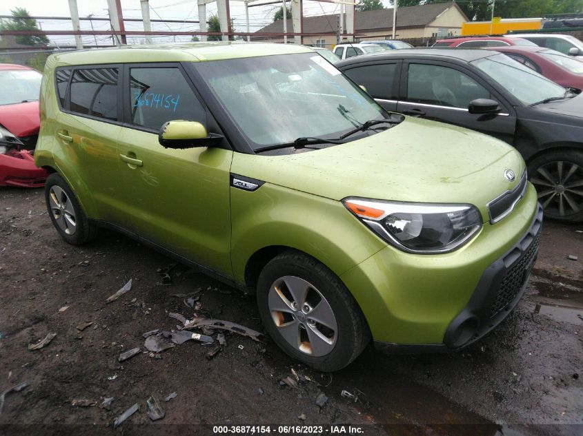 2015 KIA SOUL BASE - KNDJN2A25F7797976