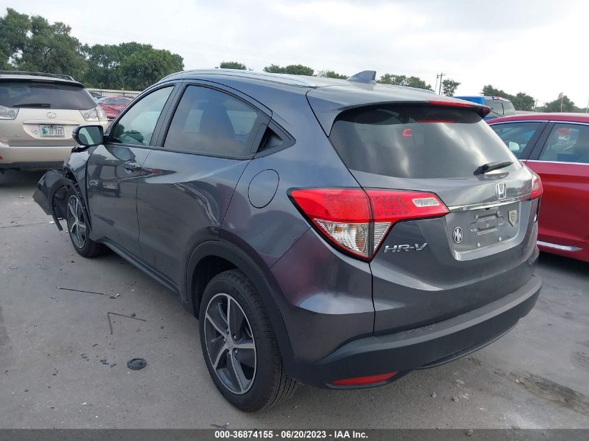 2022 HONDA HR-V EX - 3CZRU6H57NM766613