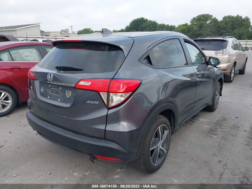 2022 HONDA HR-V EX - 3CZRU6H57NM766613