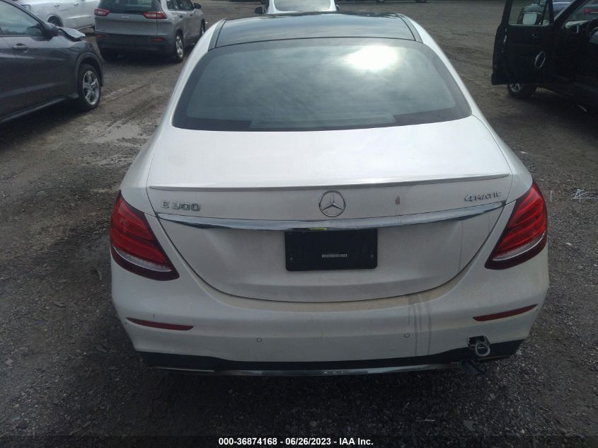 2017 MERCEDES-BENZ E-CLASS E 300 - WDDZF4KBXHA213030