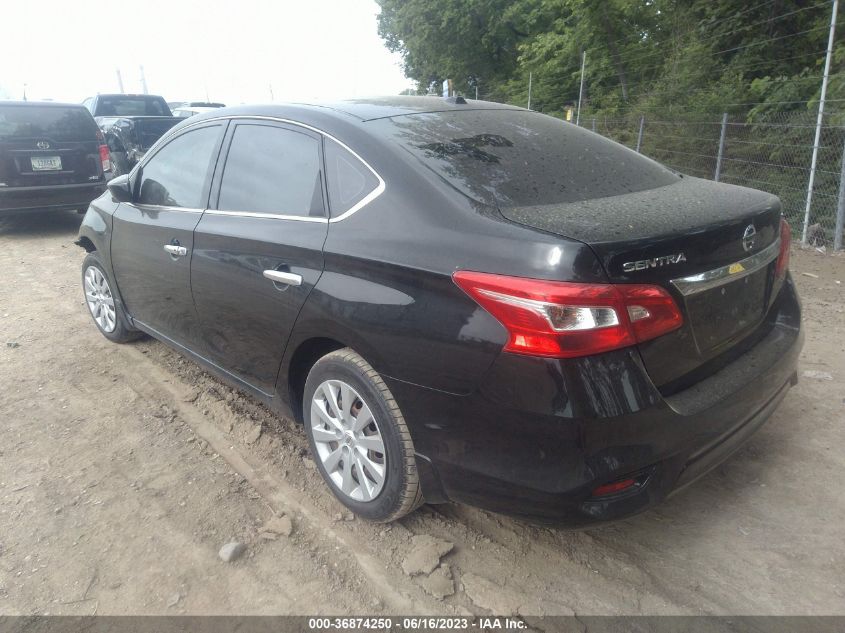 2017 NISSAN SENTRA SV - 3N1AB7APXHY360237