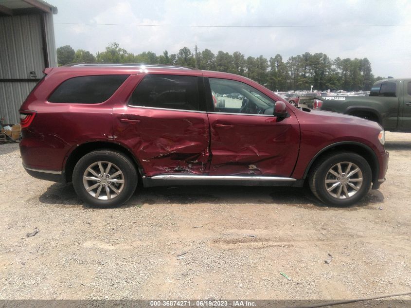 2016 DODGE DURANGO SXT - 1C4RDJAG2GC362983