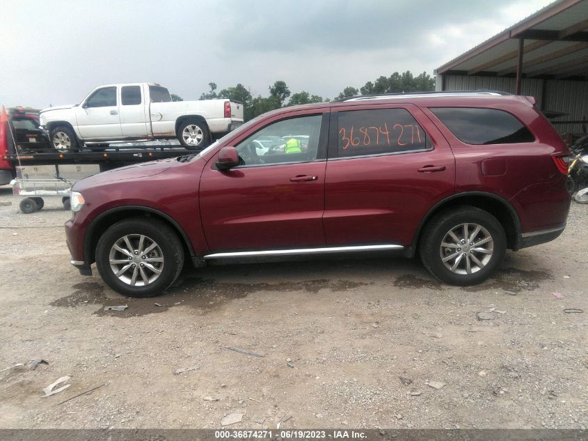 2016 DODGE DURANGO SXT - 1C4RDJAG2GC362983