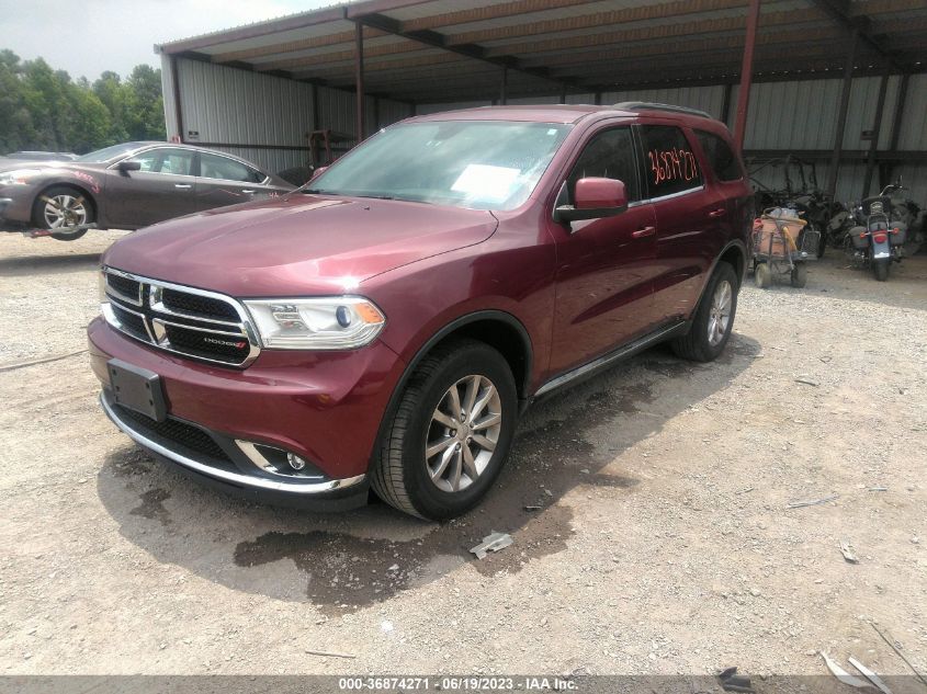 2016 DODGE DURANGO SXT - 1C4RDJAG2GC362983