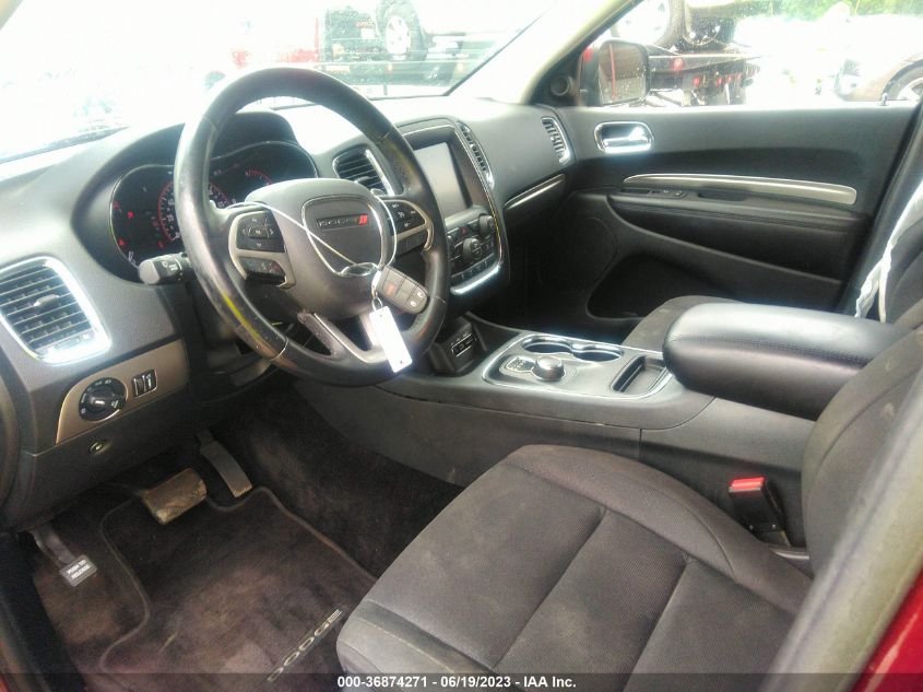 2016 DODGE DURANGO SXT - 1C4RDJAG2GC362983