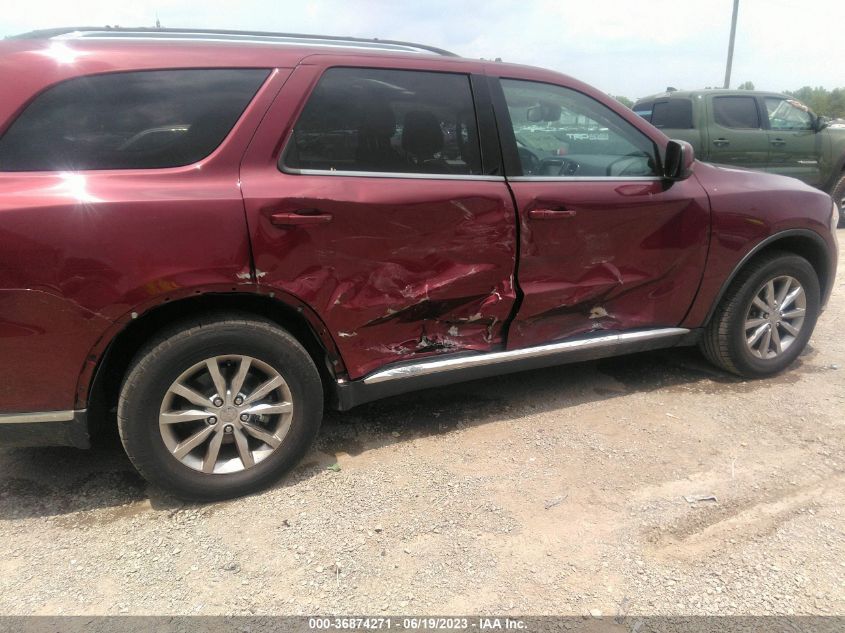 2016 DODGE DURANGO SXT - 1C4RDJAG2GC362983